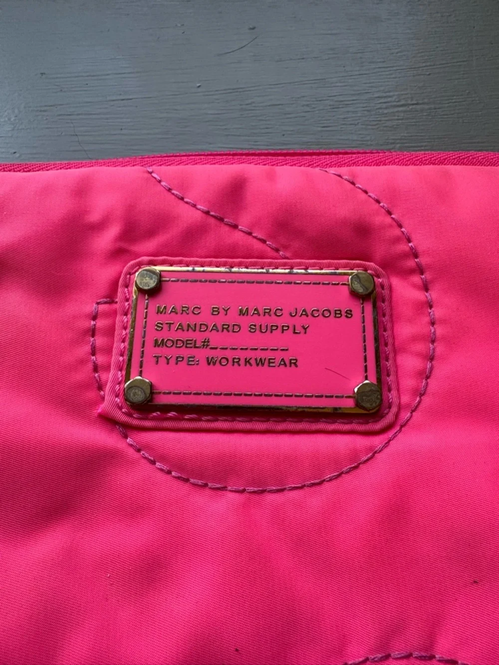 Marc Jacobs pink carrying case for iPad/tablet